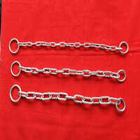Gate Chain Welded - Alloy Steel With Zinc Polish, 6/8/10 Gauge Safety Chain For Door & Bicycle Locking