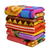 Printed Fleece Blankets - Fleece Material, Full Size, Multicolor Design | Soft, Cozy, Versatile Patterns For All Ages, Perfect For Home Use
