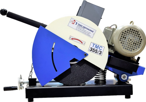 Heavy Duty Chop Saw Machine - Steel, Semi-Automatic Control System | High Efficiency, Low Noise, Environmental Friendly, High Torque, Low Energy Consumption, Automatic Feeding