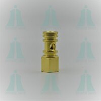 Brass Battery Spare - Brass Material, Different Sizes Available, Golden Color | Industrial Usage, Warranty Included