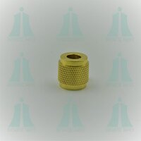 Brass Valve Cap - Brass Material, Various Sizes Available, Golden Color | Industrial Usage, Warranty Included