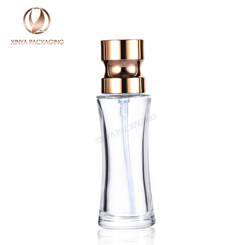 30ml clear matte Glass Pump Bottle foundation concealer sunscreen lotion primer skincare beauty makeup cosmetic packaging