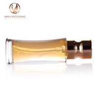 30ml clear matte Glass Pump Bottle foundation concealer sunscreen lotion primer skincare beauty makeup cosmetic packaging