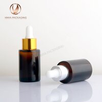 15-20-30-40-50-60-80ml clear colored Glass Dropper Bottle serum eseential oil glass bottle skincare makeup beauty personal care