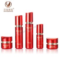 30g-50g-40ml-100ml-120ml clear Glass Bottle Set cream jar foundation lotion toner sunscreen cosmetic packaging skincare