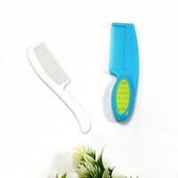 1pc Plastic Rounded Lobes Soft Bristle Baby Soft Hair Brush (Multi-Design) (6492)