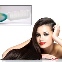 1pc Plastic Rounded Lobes Soft Bristle Baby Soft Hair Brush (Multi-Design) (6492)