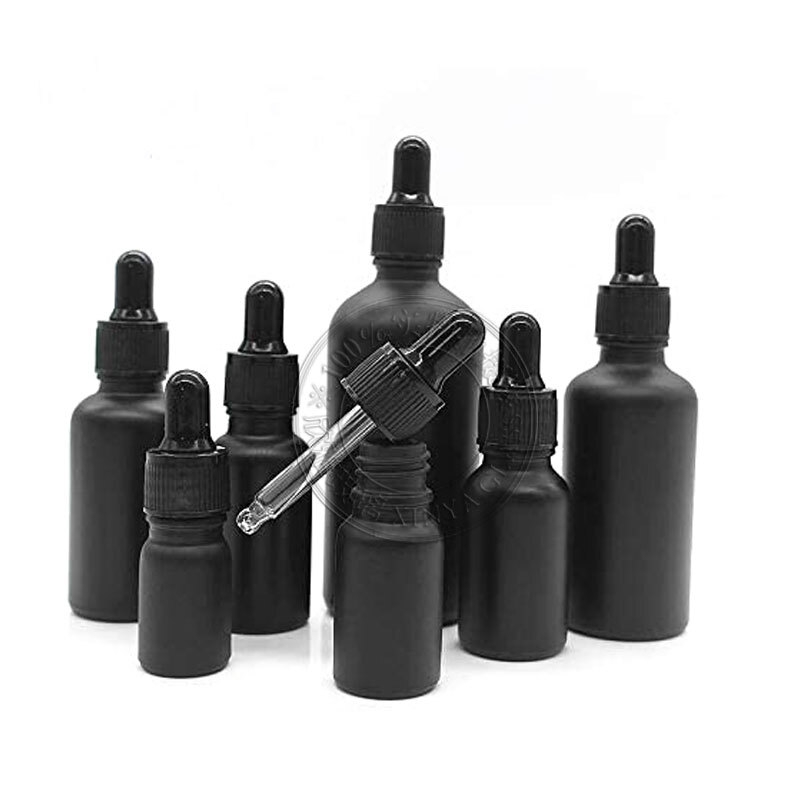 5-10-15-20-30-50-100ml clear essential oil bottle dropper glass serum skincare cosmetic packaging personal care