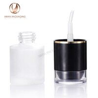 20ml 30ml 40ml clear pump glass bottle foundation serum makeup skincare personal care comsetic packaging
