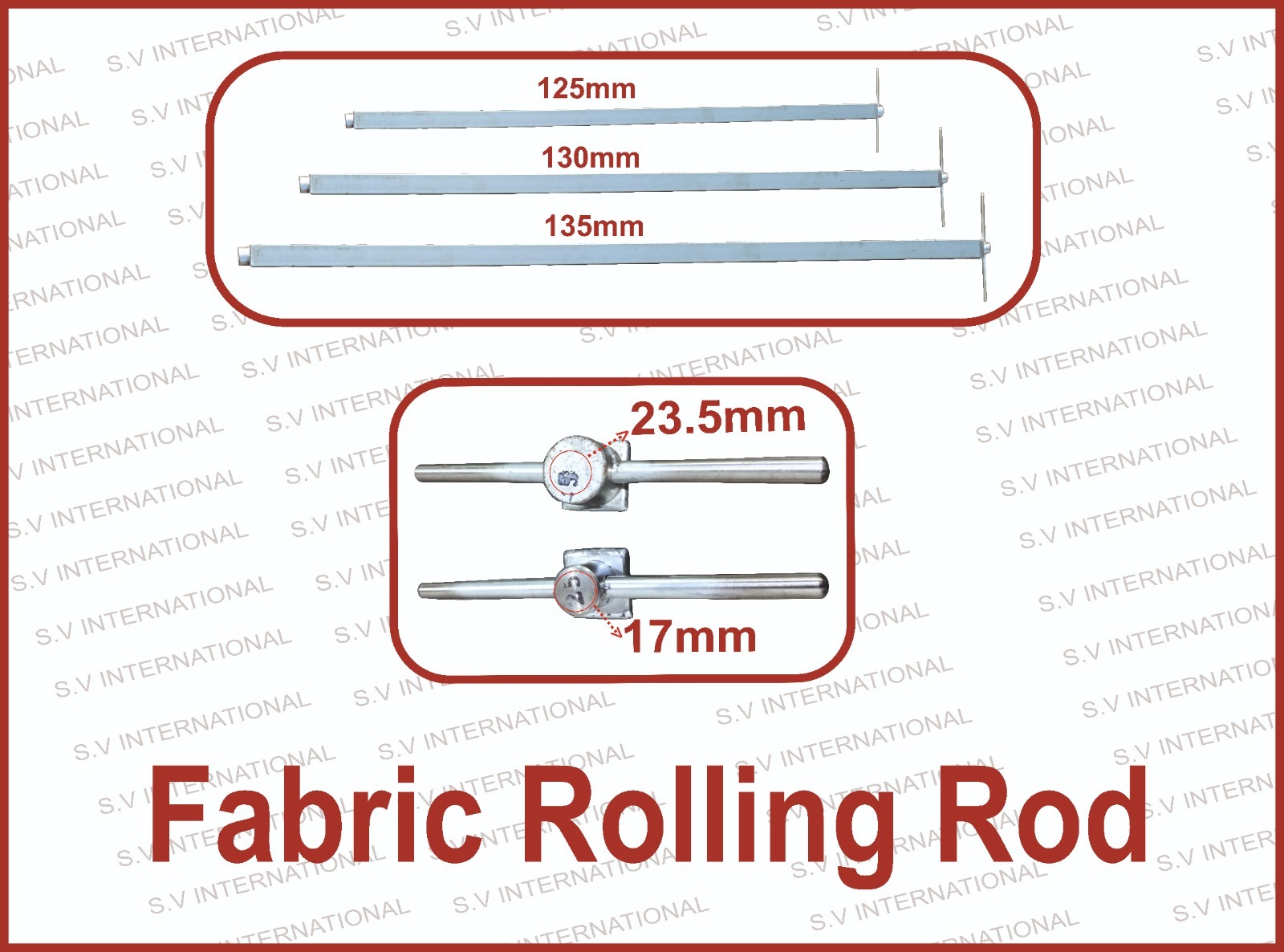 Fabric Rolling Rod