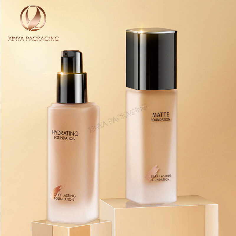 Modern Glass Pump Bottle