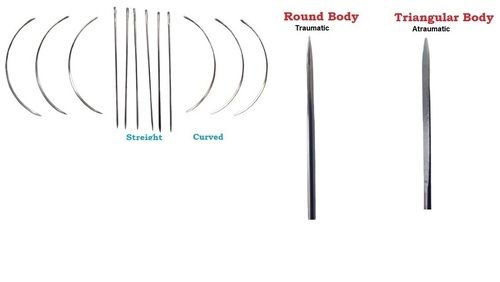 Suture Needle Pack of 6 PCS