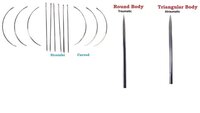 Suture Needle Pack Of 6 Pcs - Application: Veterinary Purpose