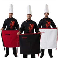 Multicolor Chef Uniforms With Cap