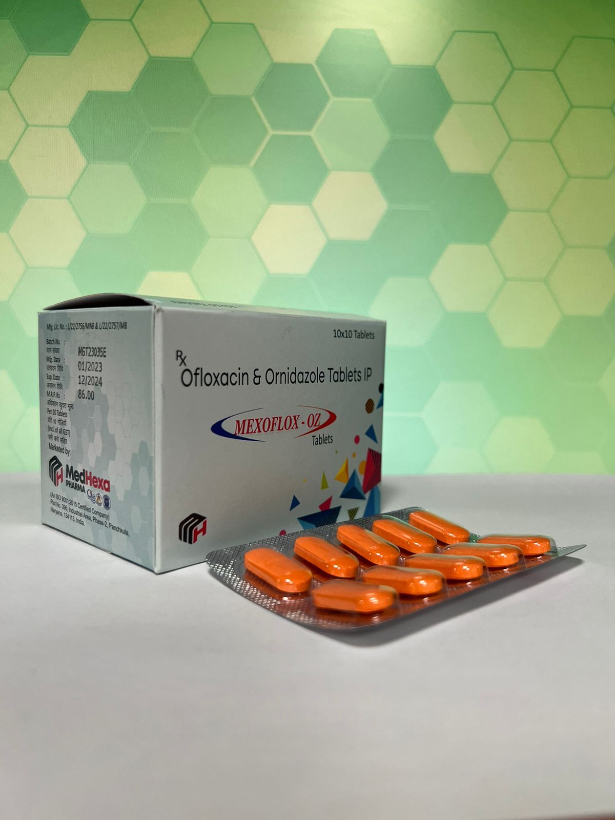 OFLOXACIN ORINDAZOLE  TABLET