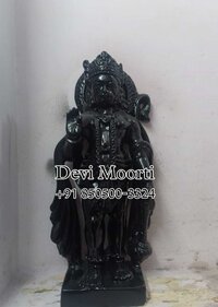 Black Hanuman Statue