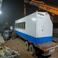 White Portable Site Office