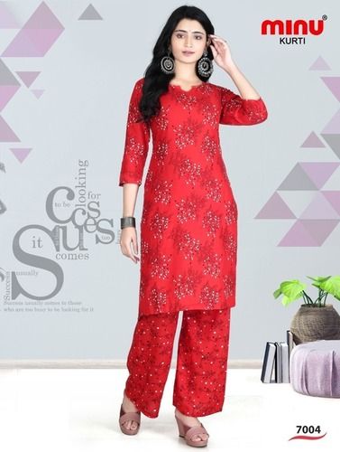 Manini Delux Combo-07 Women Short Kurti