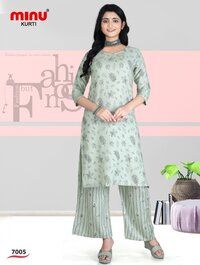 Manini Delux Combo-07 Women Short Kurti