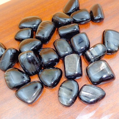 Natural Gemstone Polished Tumbled Stone Hypersthene Crystals Tumbles