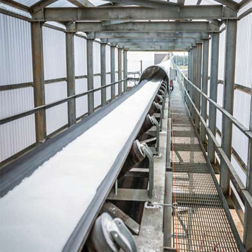 White Fertilizer Conveyor