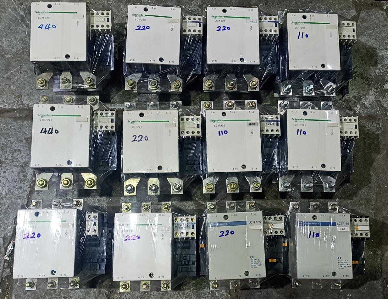 SCHNEIDER LC1F225 CONTACTOR