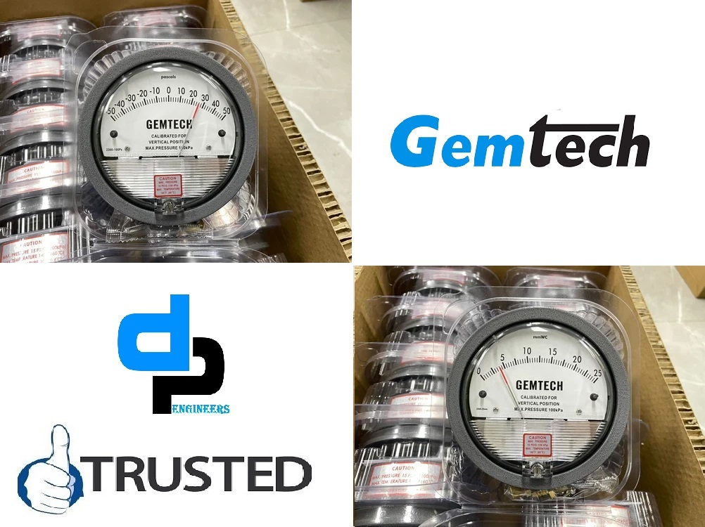 Series S2000 GEMTECH Differential Pressure Gauges Wholesale Distbutors in Hyderabad Telangana