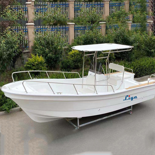 Liya 6.6m panga fiberglass boat for outdoor fishing