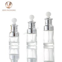 20ml 30ml 40ml Dropper Bottles serum essential oil glass foundation skincare cosmetic packaging