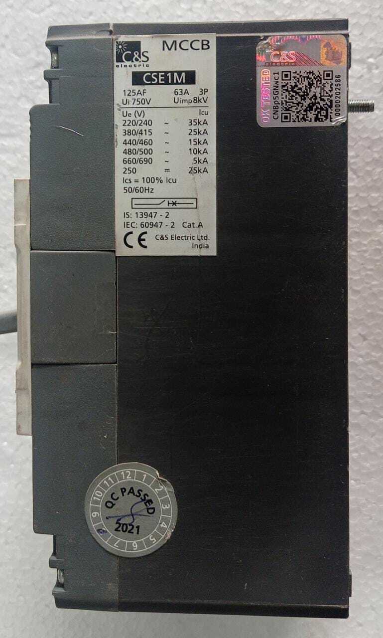 CandS 63A 3P MCCB