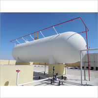 White Lpg Storage Tank