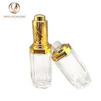 30ml clear Dropper Bottles serum essential oil glass foundation skincare cosmetic packaging