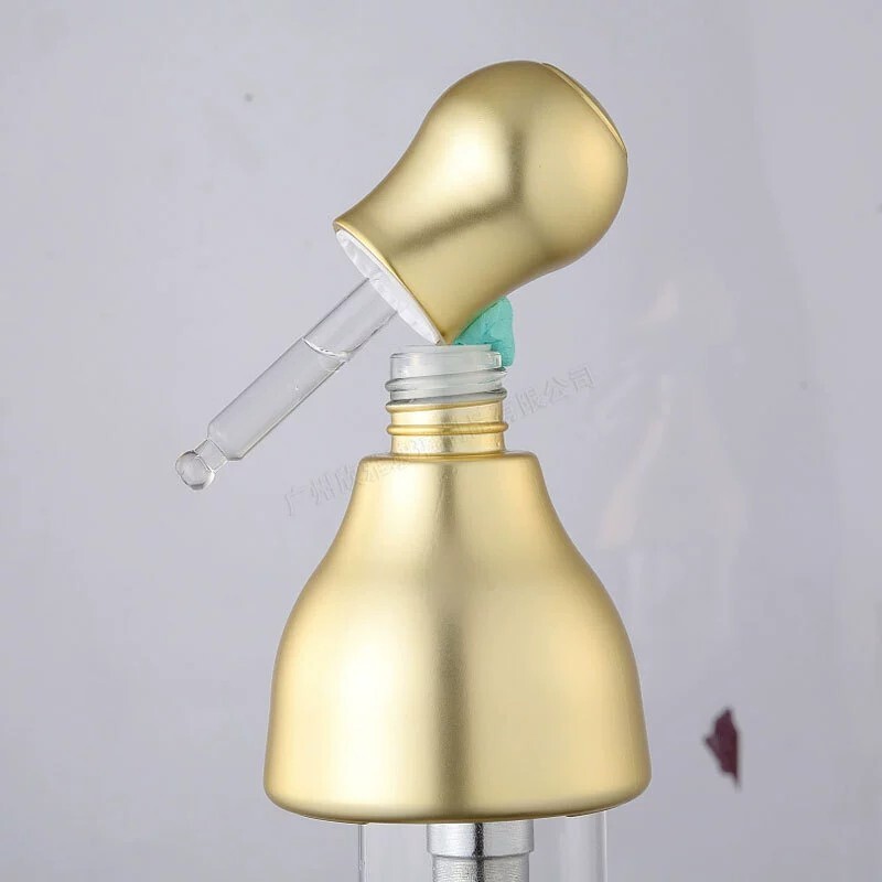 20ml 30ml clear bulb glass Dropper Bottles serum essential oil foundation skincare cosmetic packaging