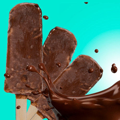 Chocobar Ice Cream - Chocolate Coated Delight, Smooth Creamy Center, Vacuum Packaged for Freshness, Ideal for All Ages