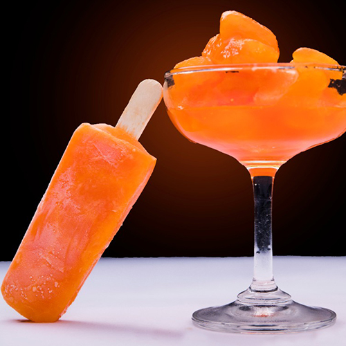 Orange Juice Stick Ice Cream