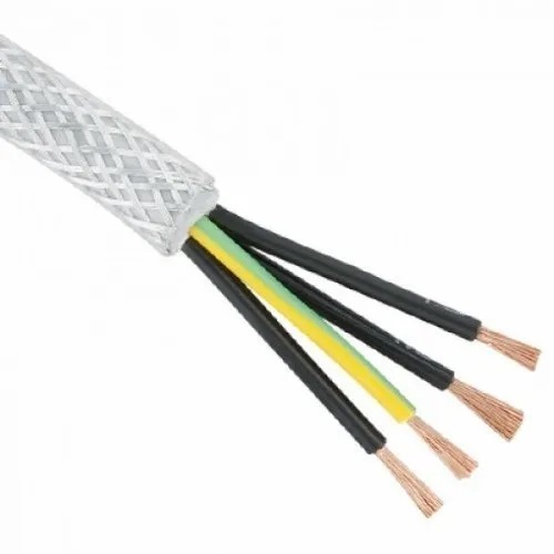1 sqmm 4 Core Shielded Cable - Shielded Insulation, Cat 6 | Innovative Design, Strict Quality Testing, Flawless Functionality