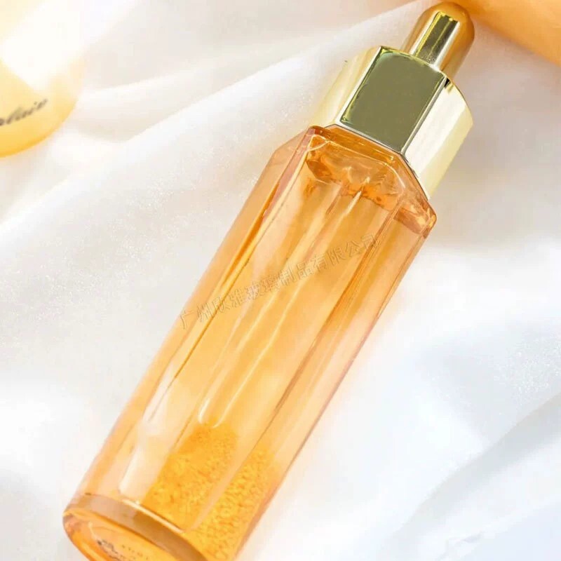 30ml 50ml clear glass Dropper Bottles serum essential oil foundation makeup beauty skincare cosmetic packaging
