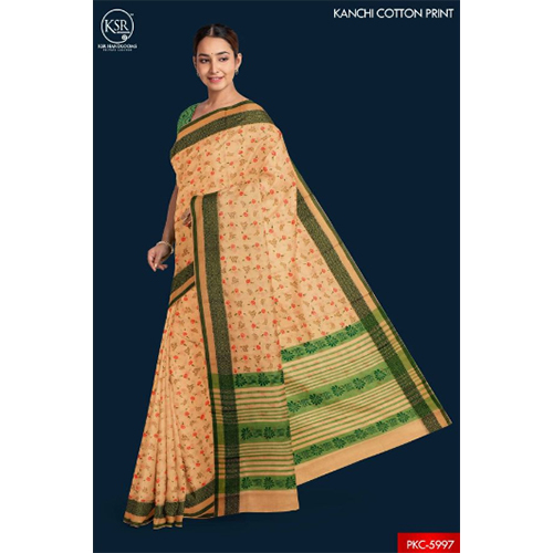 Kanchi Cotton Print Sarees