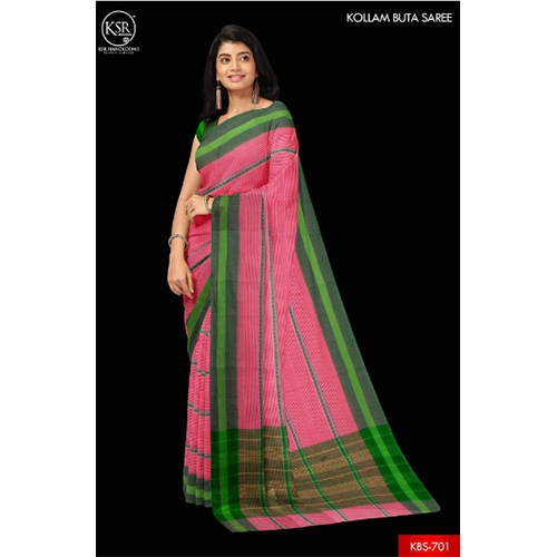 Designer Kollam Buta Sarees