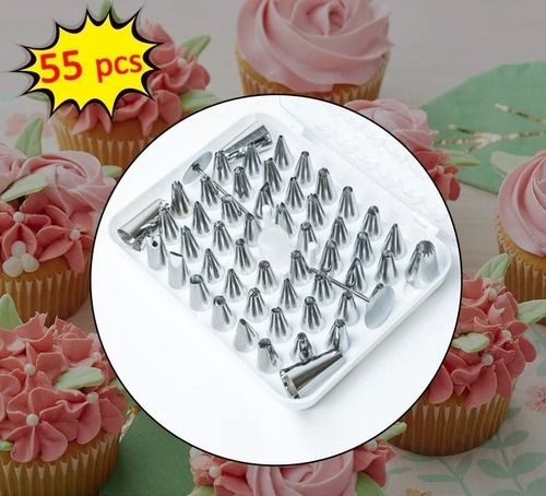 Cake Nozzle Set 55 Pcs