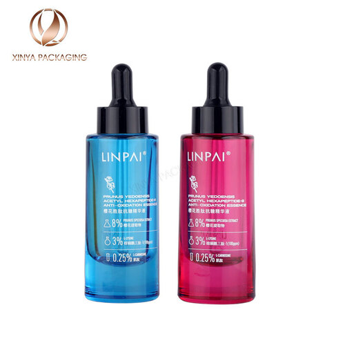 35ml glass Dropper Bottles serum essential oil makeup beauty skincare cosmetic packaging
