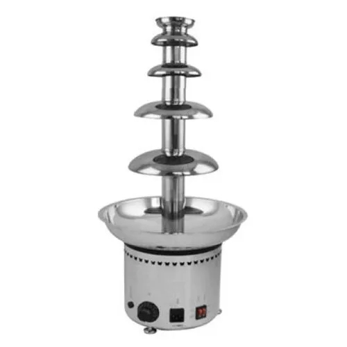 Silver 5 Step Chocolate Fountain Machine