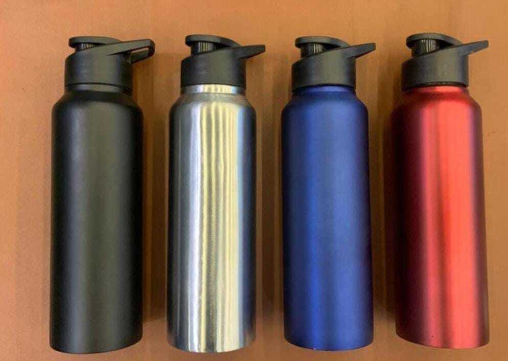 Single Wall Chromo SS Water Bottle