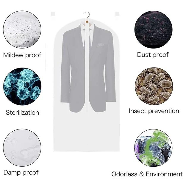 BLAZER COVER TRANSPARENT (5 Pcs)