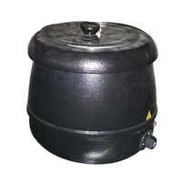 Black 10 Ltr Soup Pot