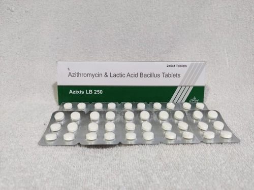 Azithromycin 250 mg Lactic Acid Bacillus Tablets