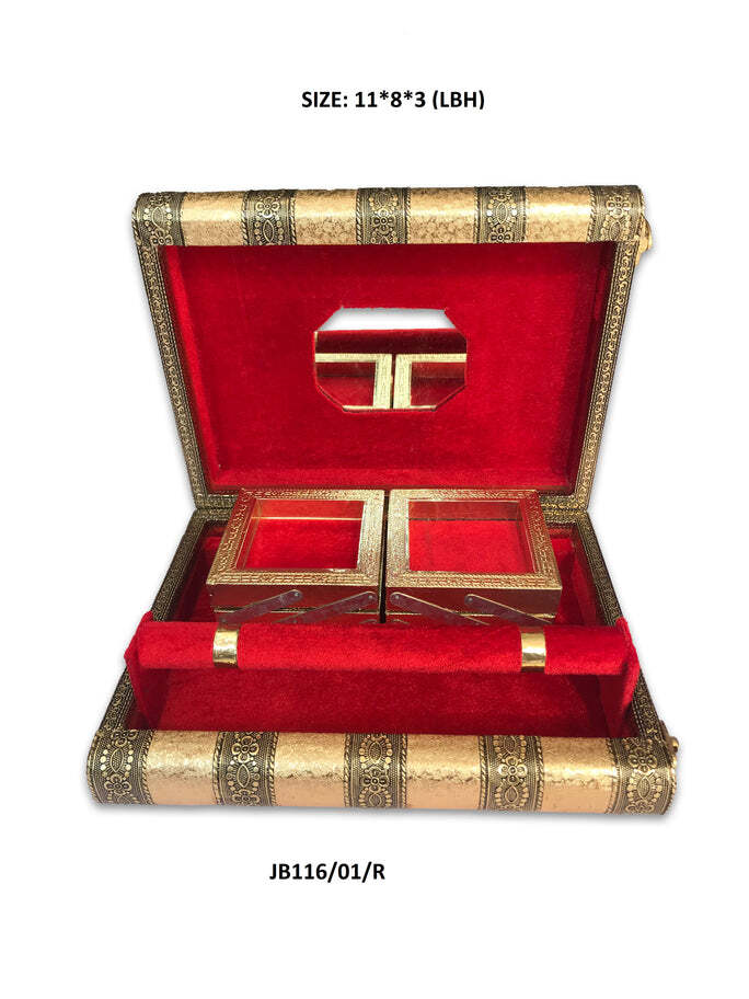 Jewellery Jewel Boxes Storage Box Organizer Gift Box for Women Necklace Earring Set Bangles Churi Gift for Women (2124)