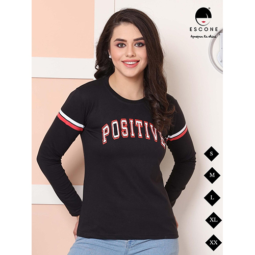 Ladies Full Sleeve T-Shirt