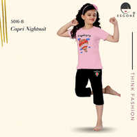 Different Colours Available Girls Daisy Capri Set