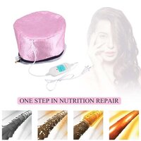 Thermal Head Spa Cap Treatment with Beauty Steamer Nourishing Heating Cap (0352)